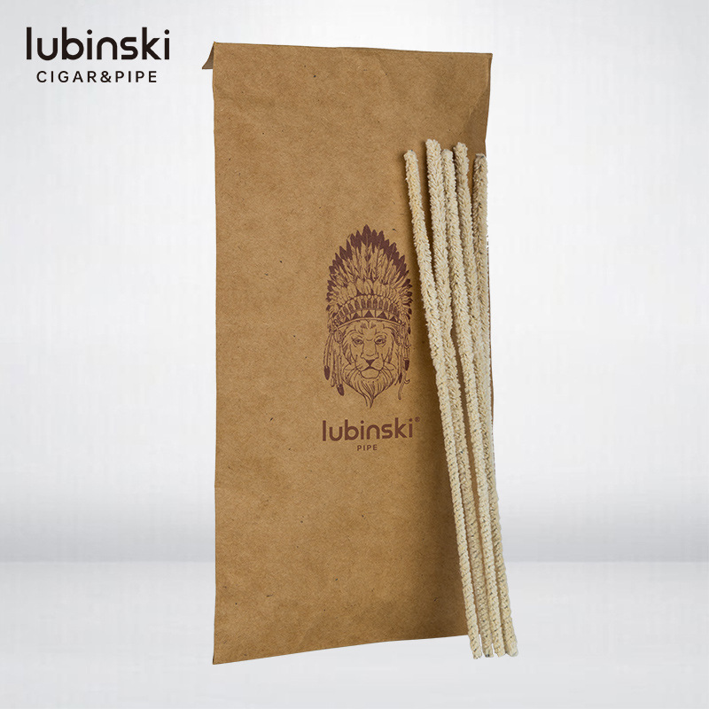 Lubinski Lubinski Pipe Cleaning Paper Bag with 50 Cleaning Cotton Pipe Cleaning Special Cleaning Strips
