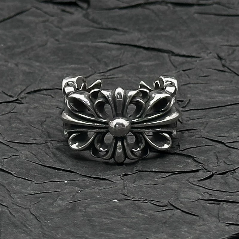 AETEEY Open Iris Ring New Popular Couple Pair Ring, niche, obscure, high-end, men's and women's tail rings