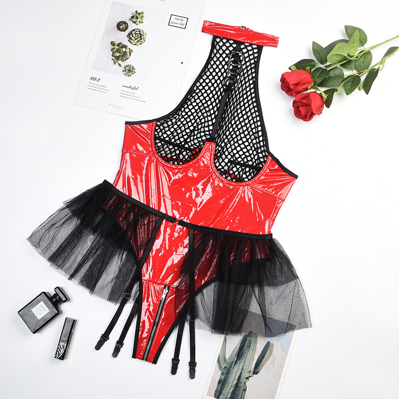 Cross-Border Lingerie for Women, Sexy and High-End Lace Black Stockings Bunny Girl Cosplay Costume, Popular Couple Pajamas Set