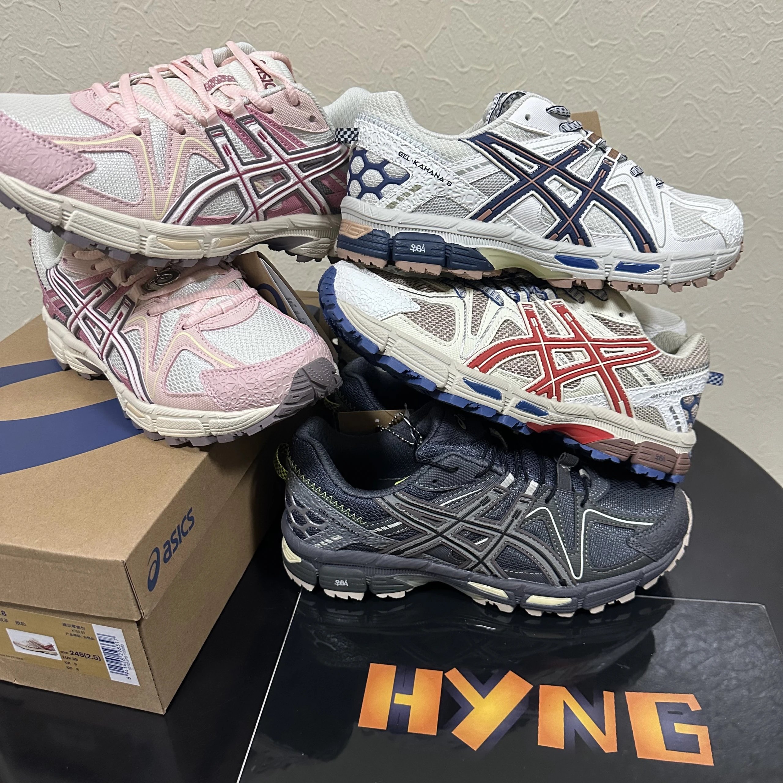 亚瑟士K8 Gel-Kayano 8FL舒适减震耐磨 男女同款低帮跑步鞋