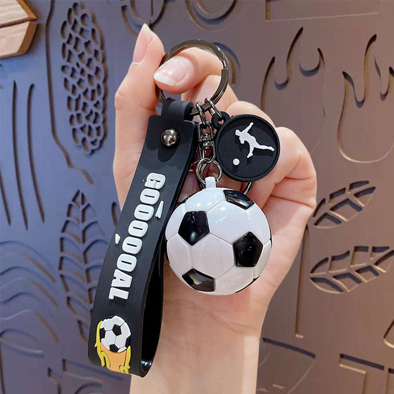 Creative Cartoon World Cup Souvenirs, Simulated Football Keychains, Couple Bag Charms, Car Key Chains, Gifts
