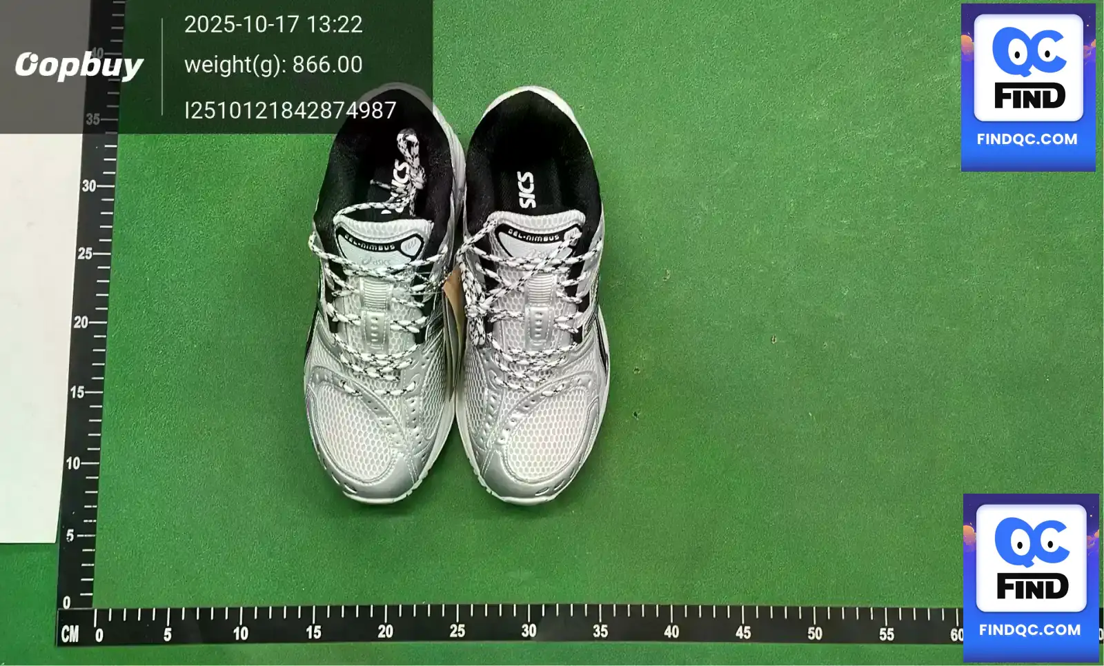 ASICS GEL-Nimbus 10.1 Silver