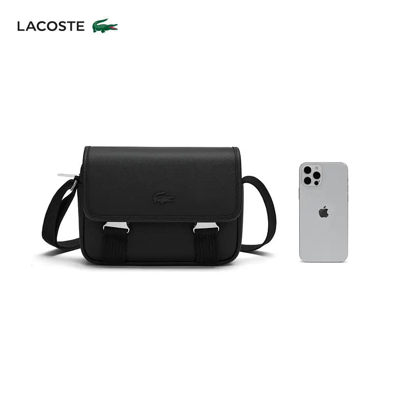 Lacoste French Crocodile Men 25 Spring New arrival Fashion Easiest for match Portable Crossbody Bag for Outings | Nh4858Hc