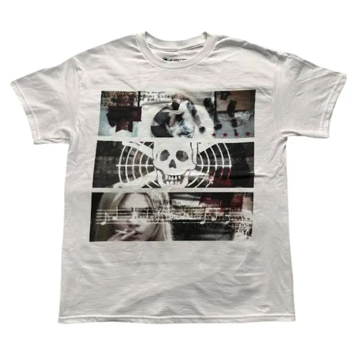 Prism Punk Dark Splicing Aesthetic Subculture Oversized Street Style Unisex Short Sleeve T-Shirt
