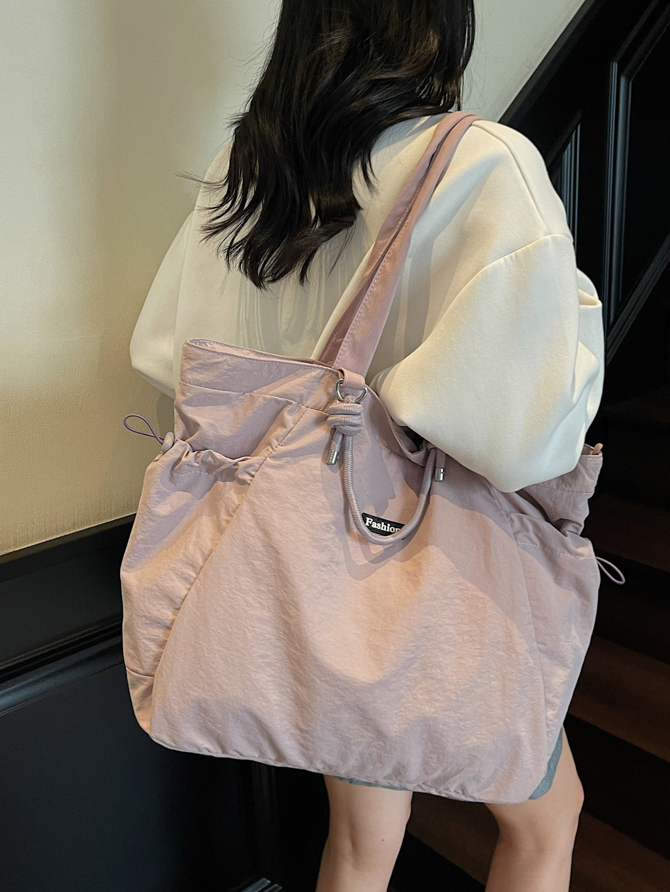 New Large-Capacity Women's Shoulder Handbag for Work and Commuting Solid Color Crossbody Bag Korean Style Harajuku Style Women's Bag Wholesale