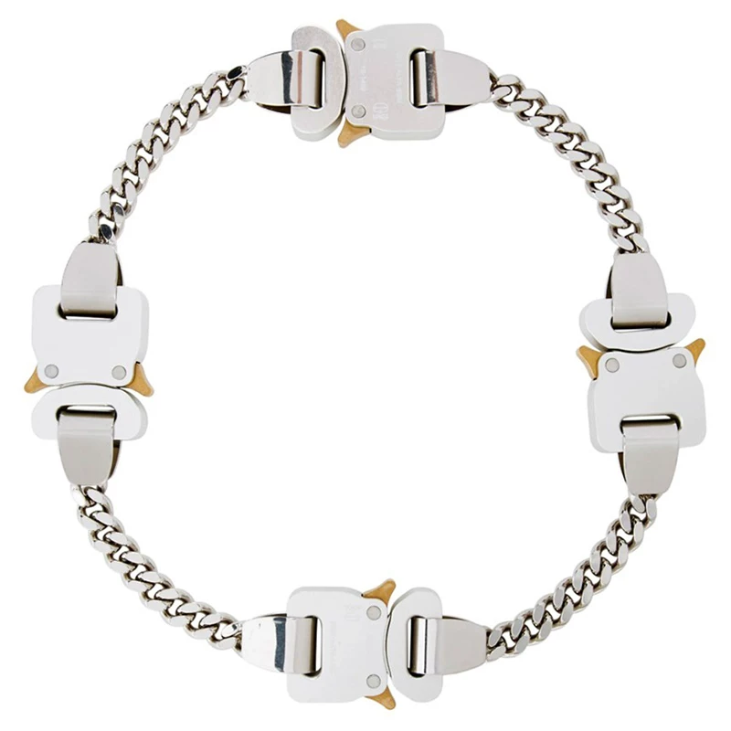 Must enter stock original 1017 ALYX necklace for men and women, 9SM functional buckle necklace, four in one detachable