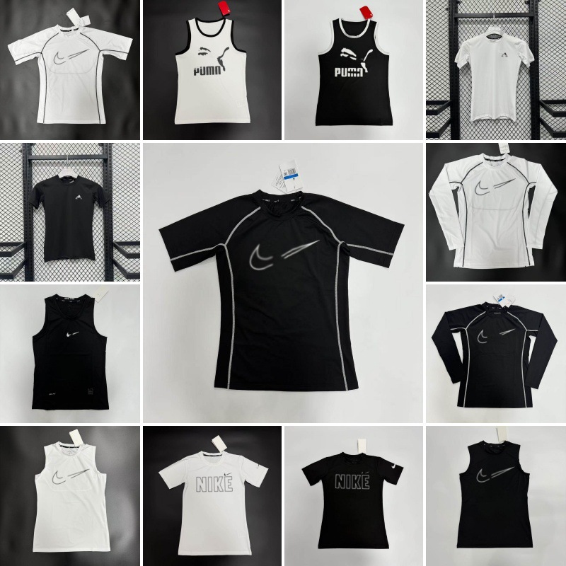 New Popular Nk Cycling Tights/Leggings Sports Fitness Set Casual High-Elastic Quick-Dry for Men and Women Factory Direct Foto QC de 1688 na Qualit.ly