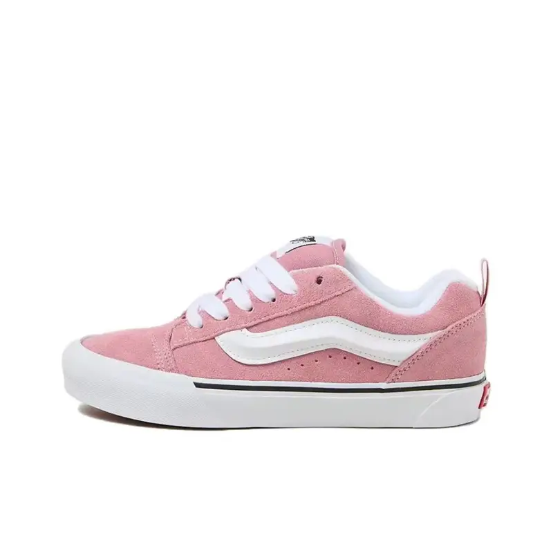 Vans Official Knu Skool Macaron Bread Shoes Low-Top Sneakers for Men and Women Same Style Casual Shoes