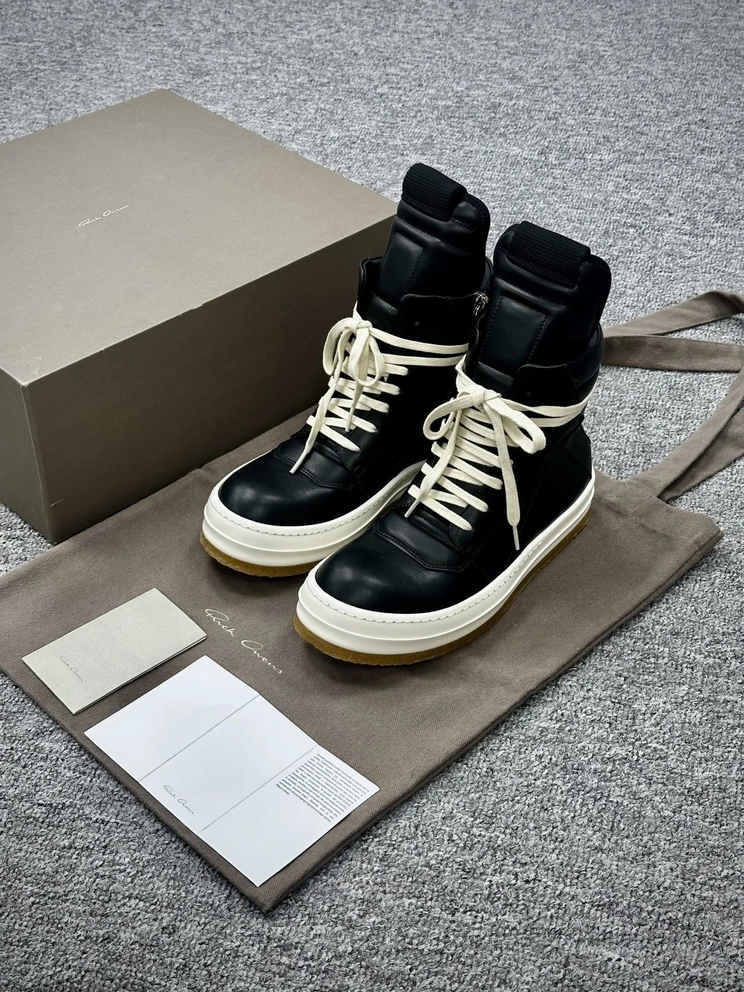 Rick Owens High-Top Sneakers