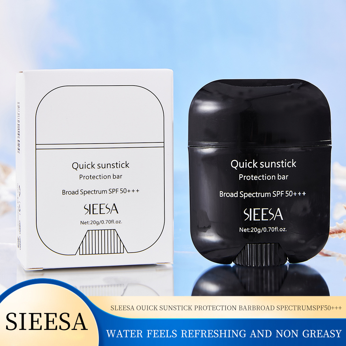 Sieesa Sunscreen Spf50+++ Isolation and Anti-Uv Portable Sunscreen Cross-Border Exclusive for Amazon Tk