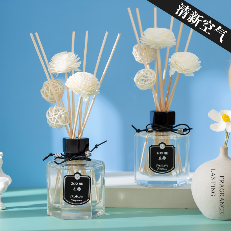 Explosions without fire aromatherapy essential oil set vertical rattan aromatherapy air freshener car perfume manufacturers wholesale