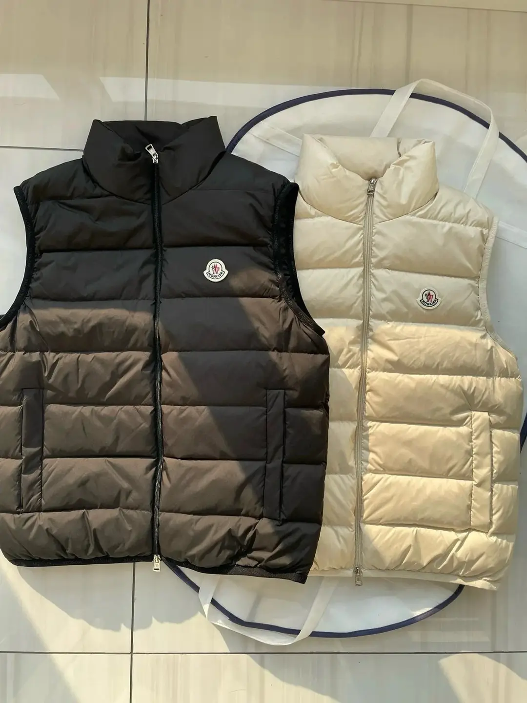 mk 马甲 米白 黑