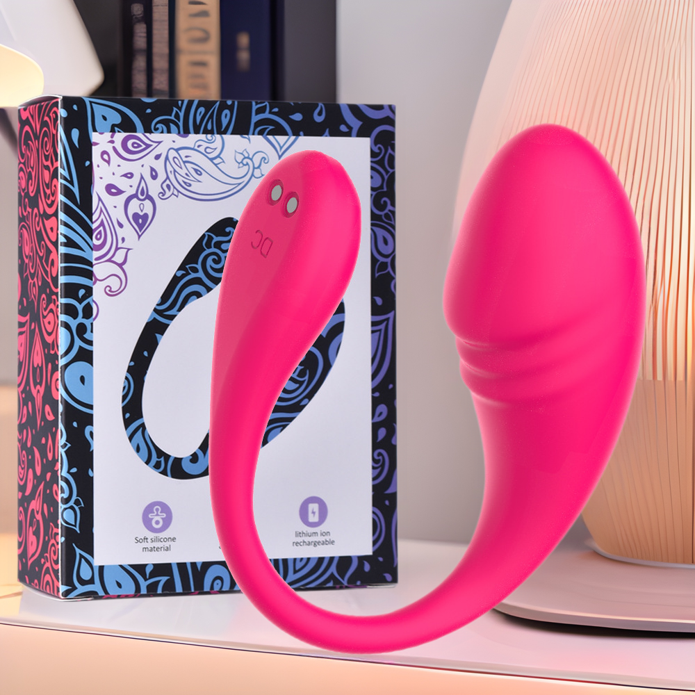 Cross-border Explosions New Product Bei Le Jumping Egg Mute APP Remote Female Wearing Vibrate Adult Fun