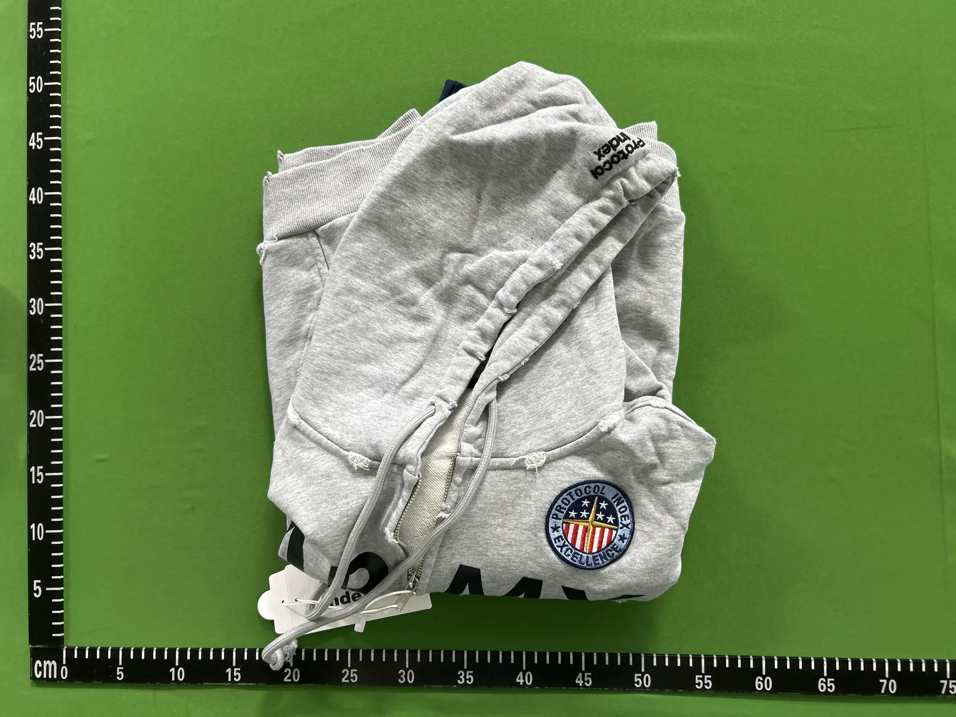 Protocol Index 25FW Project G/R Decayed Splicing Zipper Hoodie Hoodie Hoodie