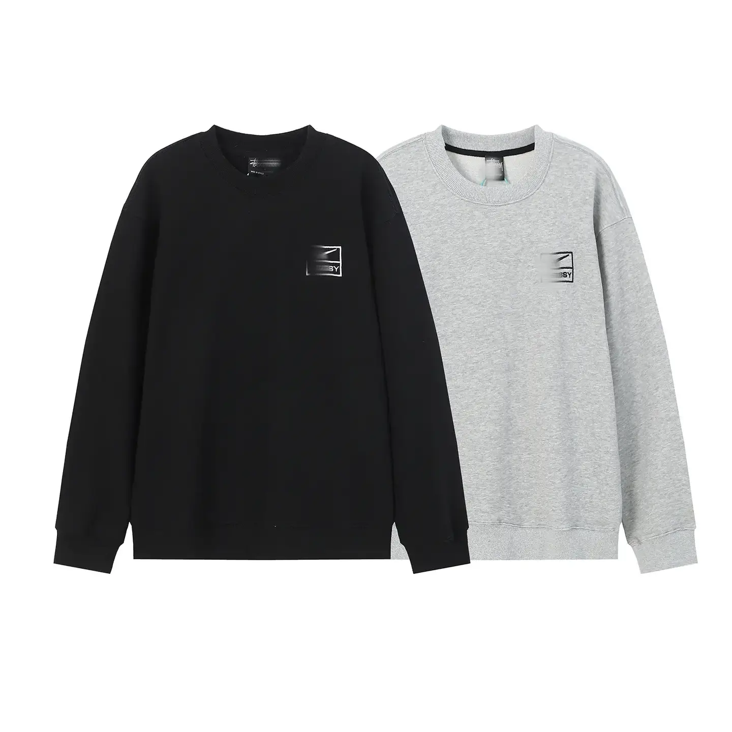 StussyFW24 Joint Embroidery Ouyang Nana Same-style Stu Hook Joint Sweat Casual Pants West suit