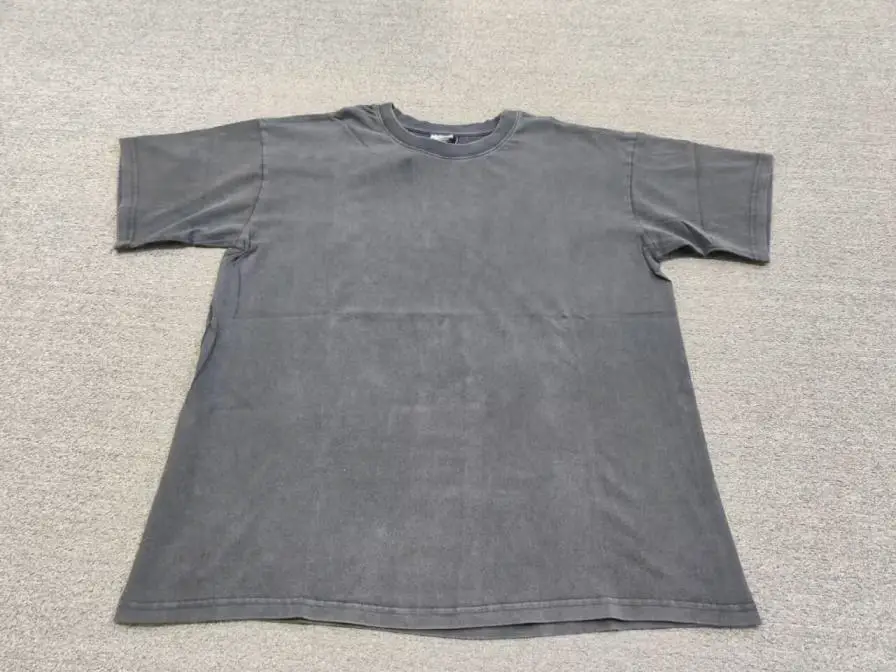 MKSZY Washed Cotton T-Shirt Grey