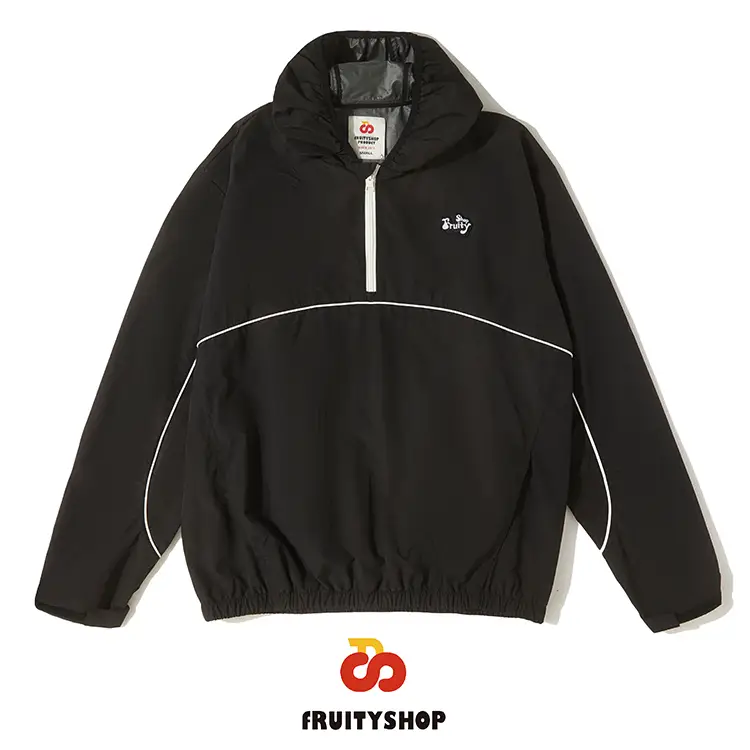 Fruityshop | Half Zip Anorak Jacket Urban Function pullover jacket