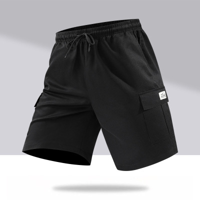 American-Style Trendy Workwear Shorts for Men, Summer Large Size Loose Sports Shorts, Men's Beach Shorts, Outdoor Cross-Border