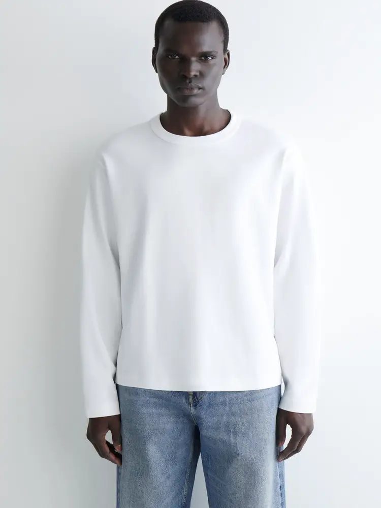 C * S Men's Casual Edition Long Sleeve Thin Knitted T-shirt Top 1261873001
