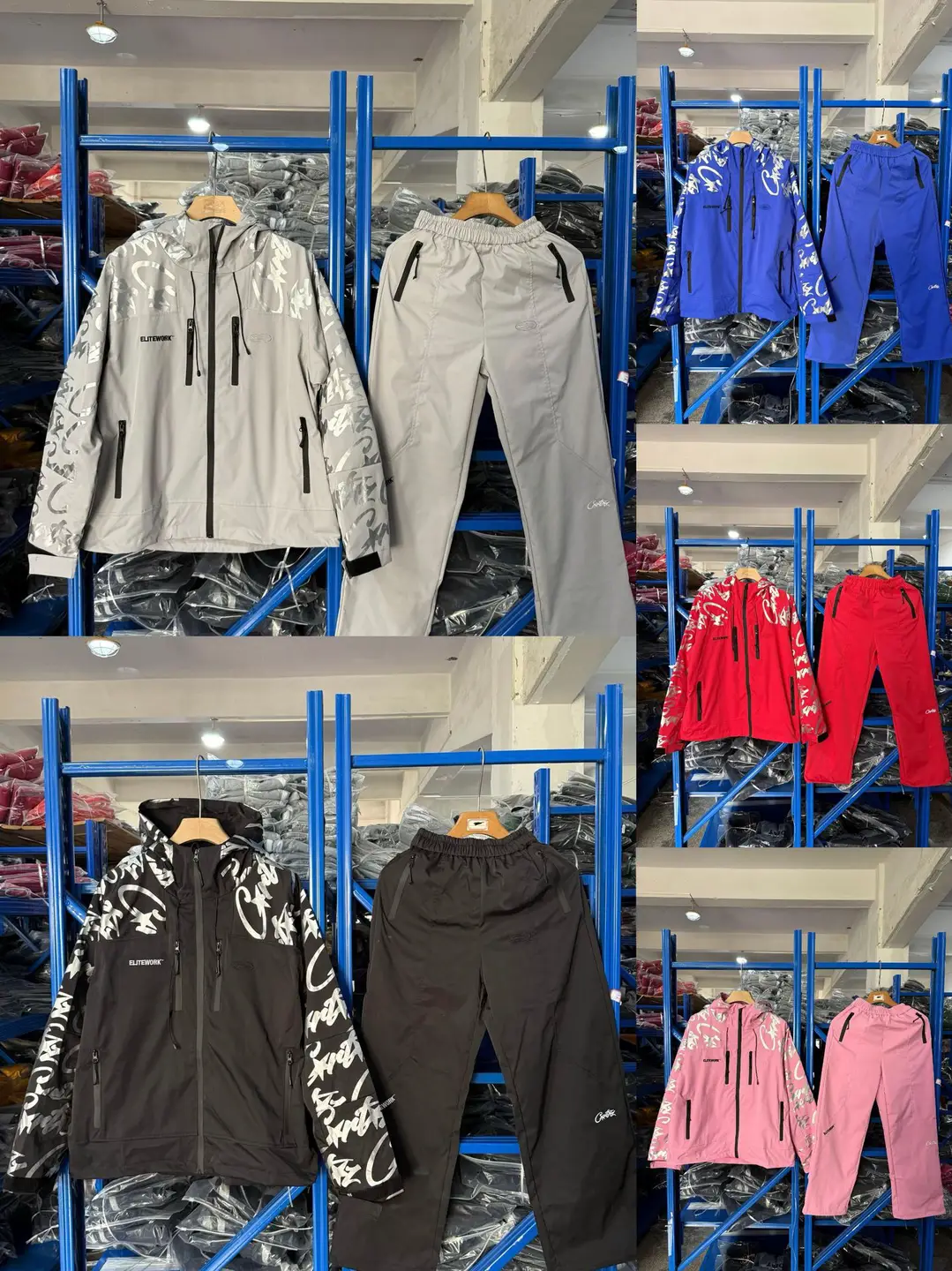 Corteiz Jacket Windproof Waterproof Reflective Jacket European and American Stars Same Style Ukdripdrill Street