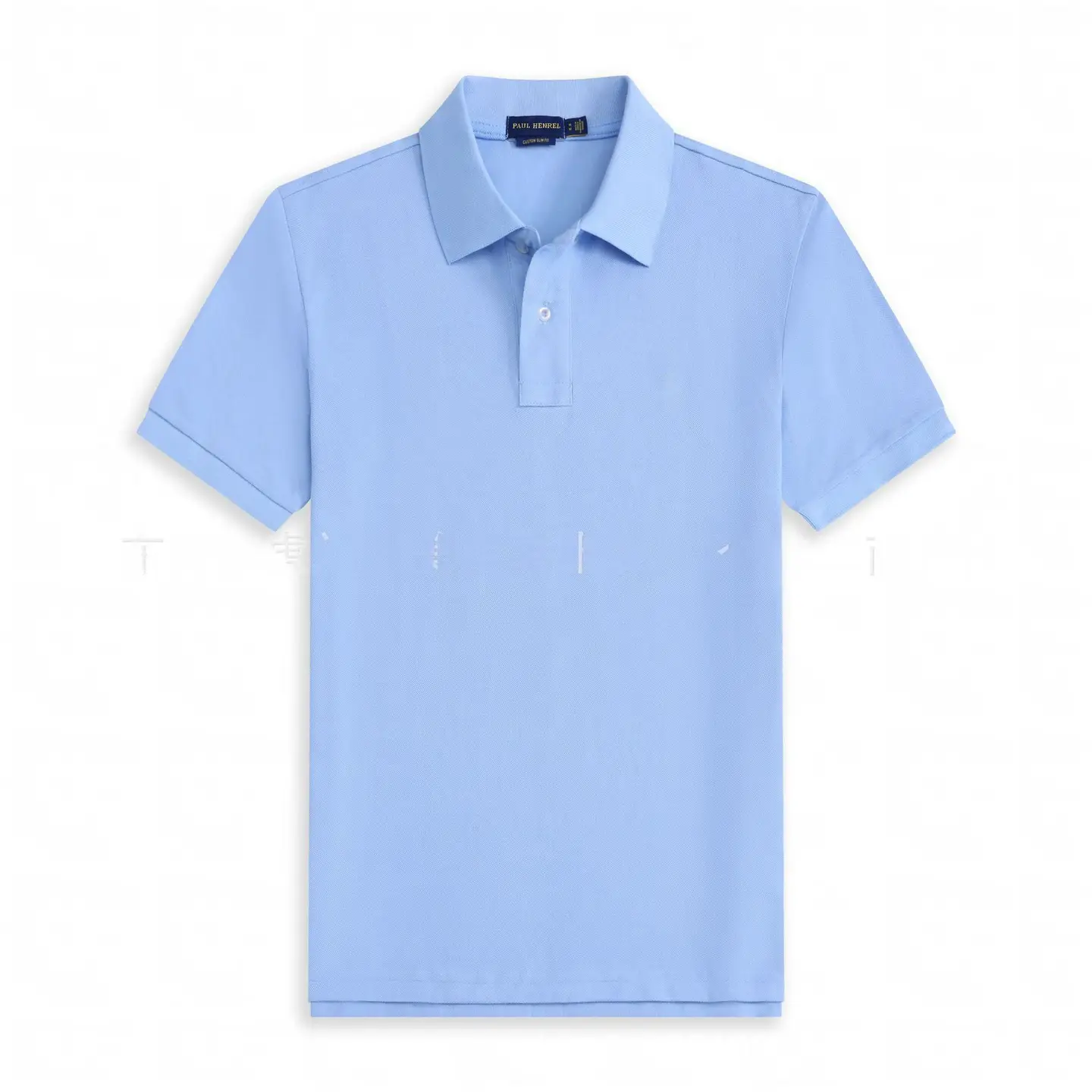 In-Stock Original Quality Paul Polo Men's Short-Sleeve Polo Shirt Pure Cotton Summer Turn-Down Collar T-Shirt Short-Sleeve Men's Polo