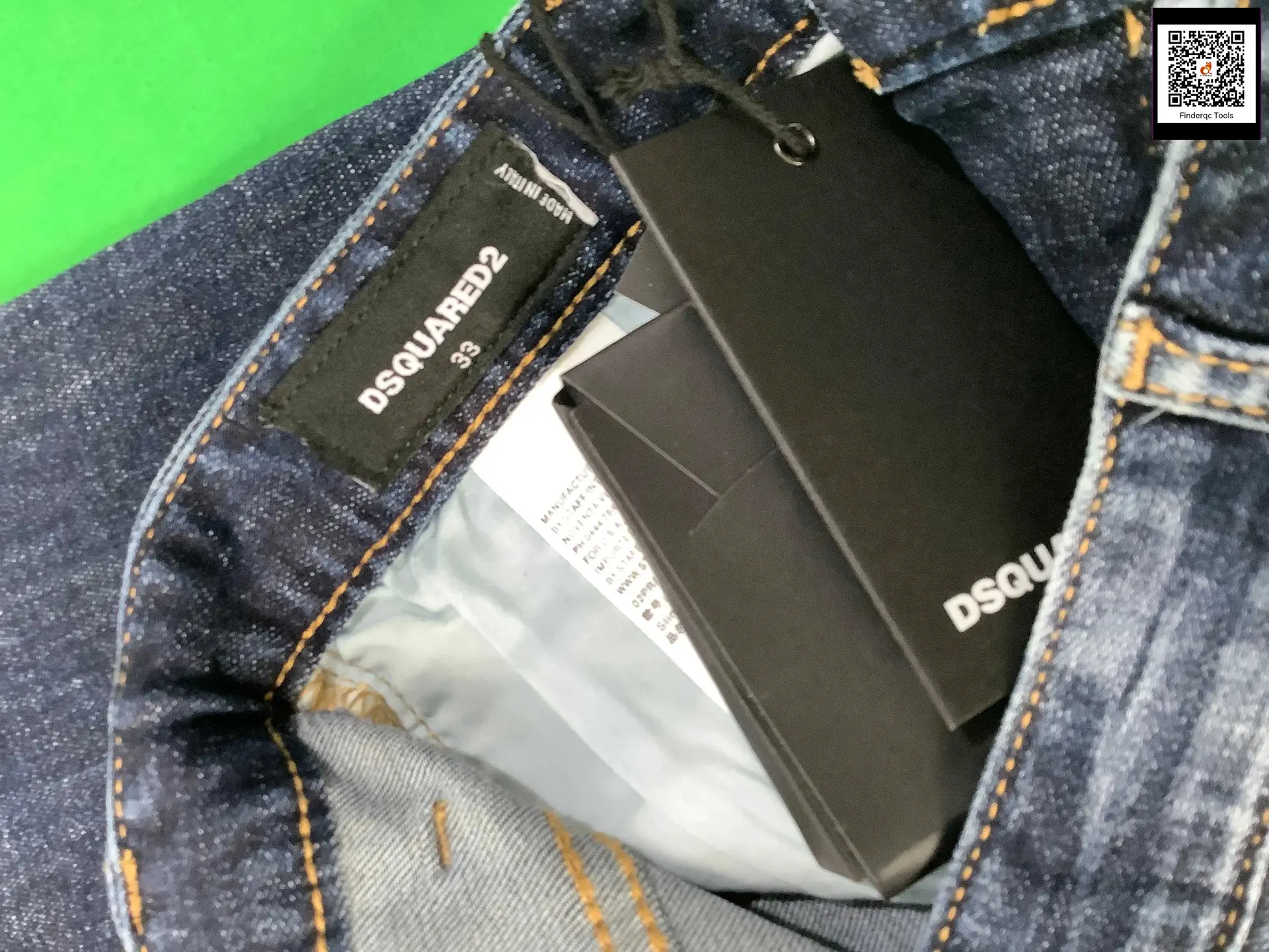 DSQUARED2 Men's Blue Denim Jeans Size 33