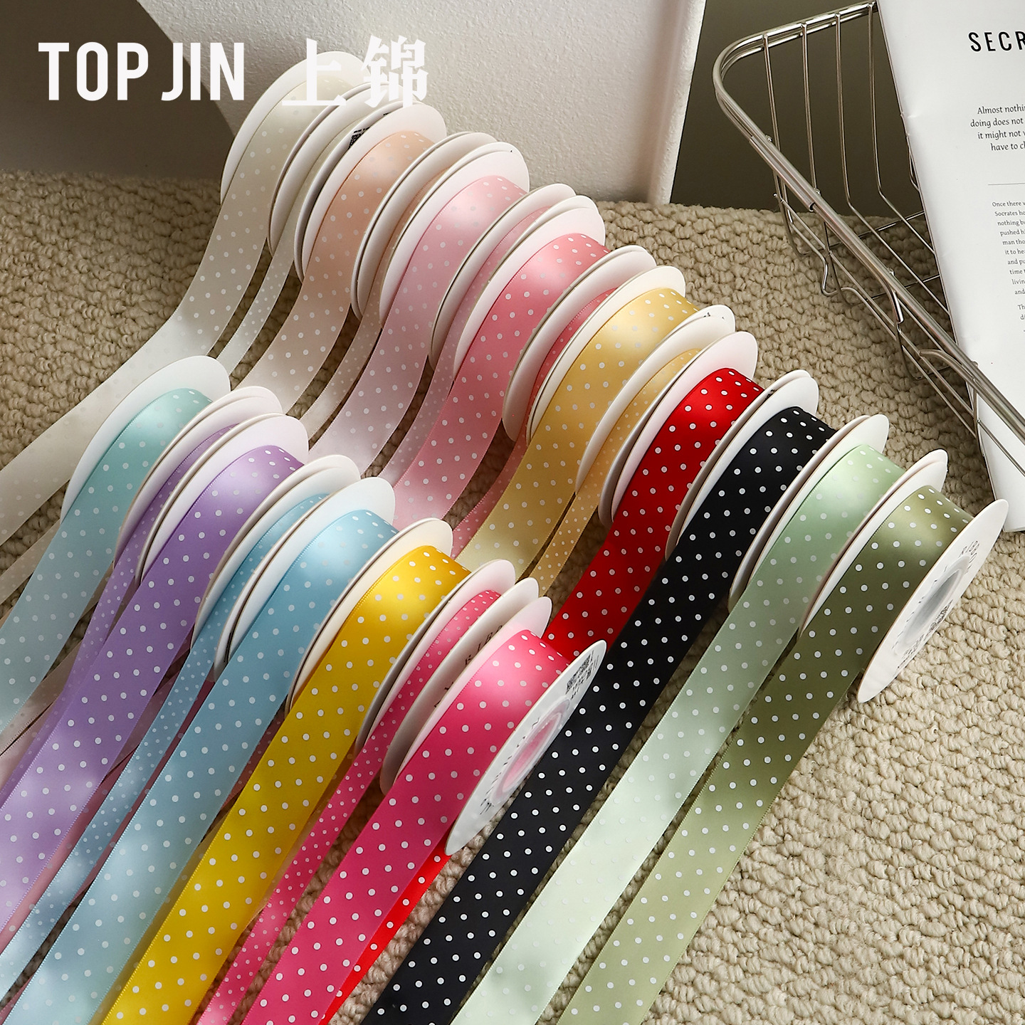 TOP JIN Polka Dot Ribbons