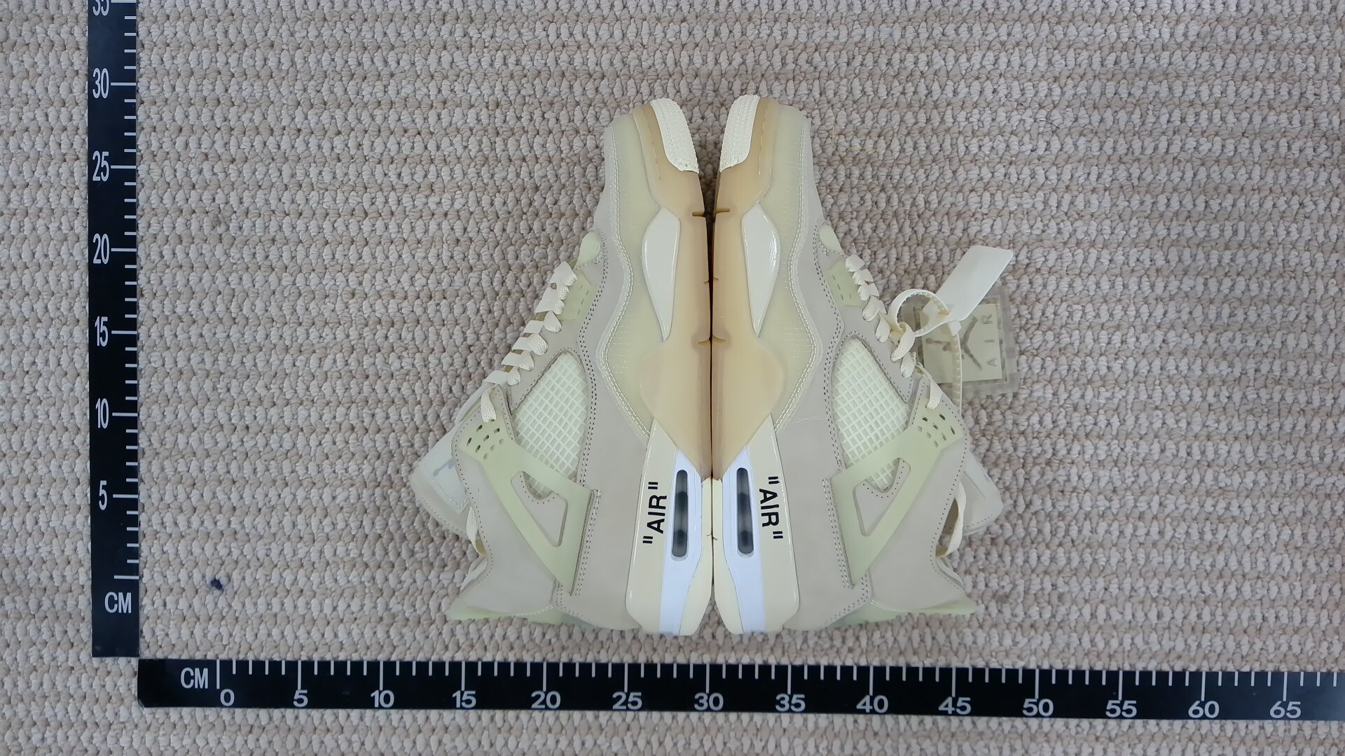 Nike Air Jordan 4 Off-White Sail QC