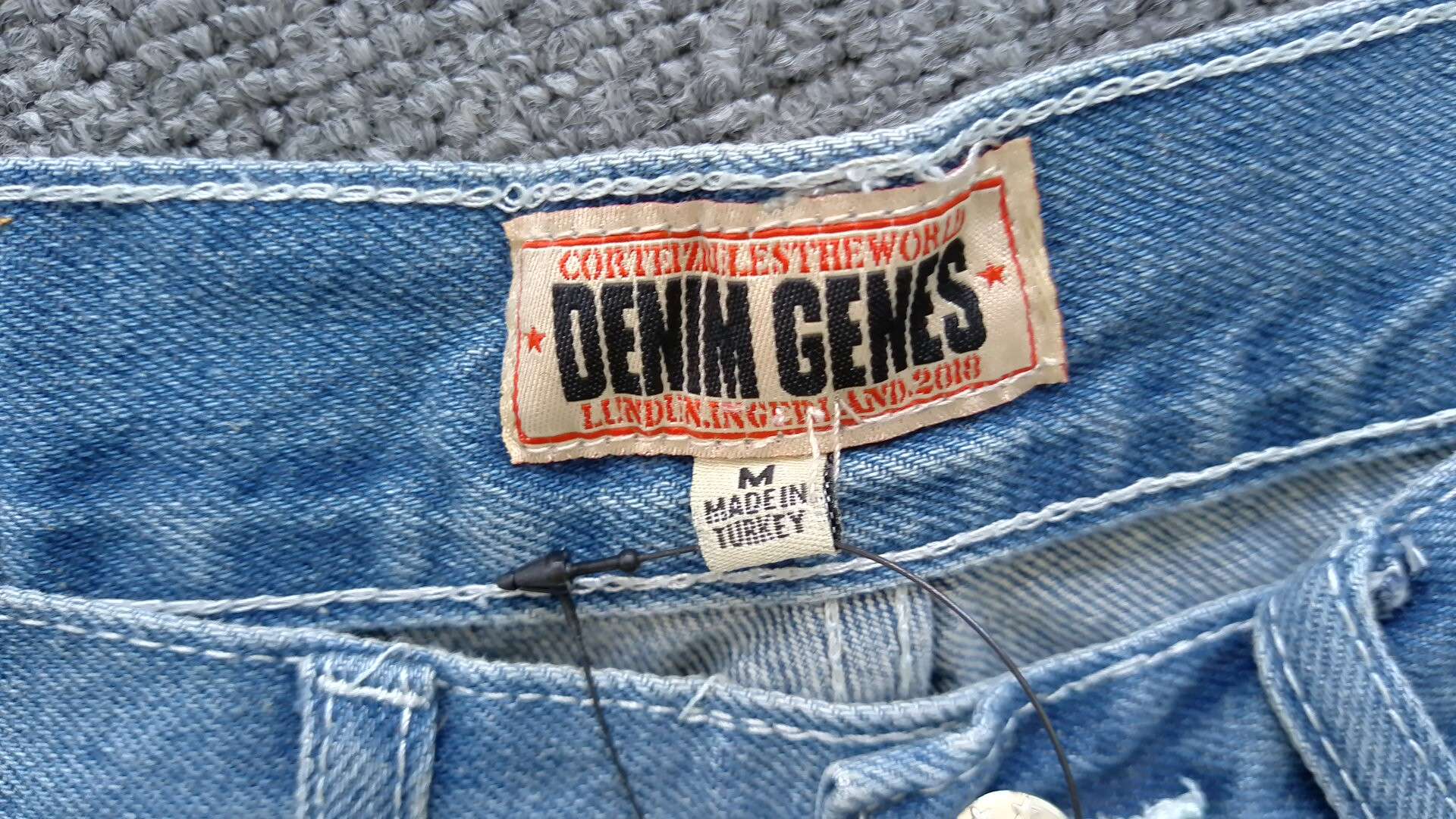 Corteiz Denim Genes Shorts — QC-foto 3