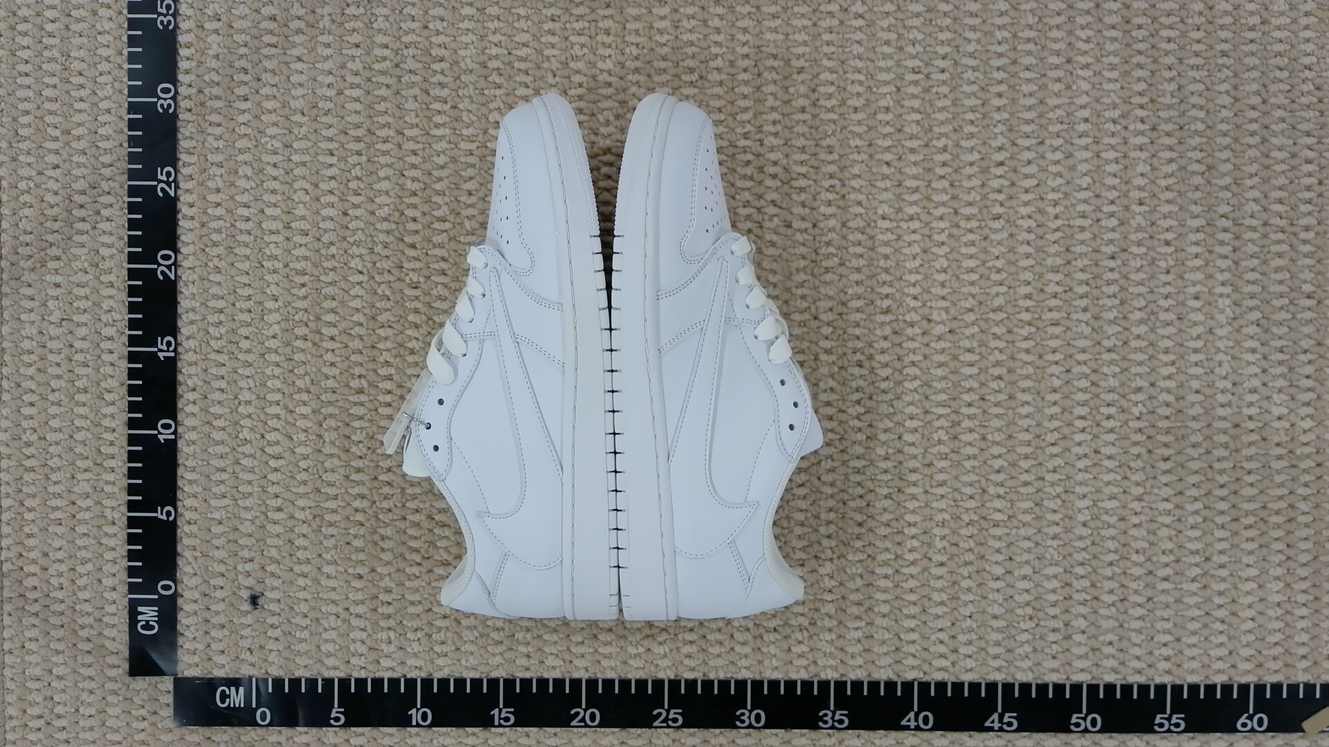 Nike Air Jordan 1 Low White Sneakers QC
