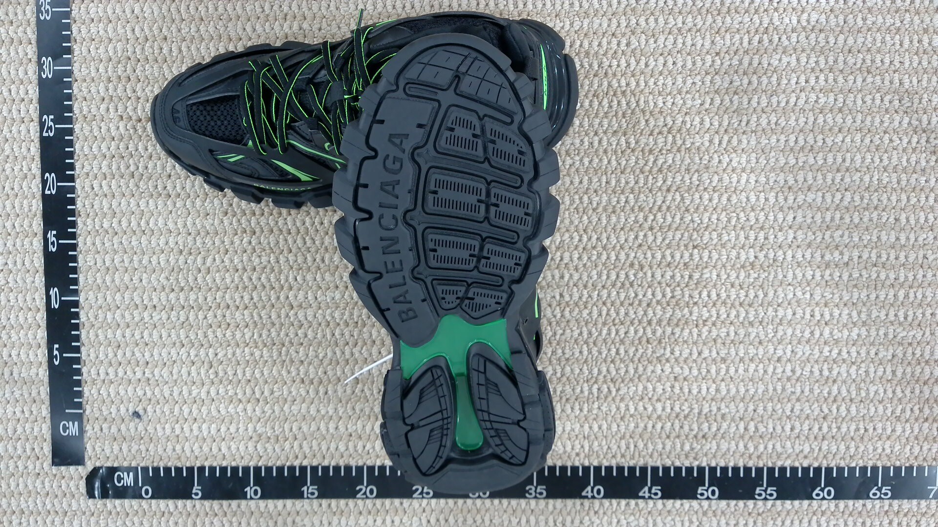 Balenciaga Track Sneakers Black Green — QC-foto 3