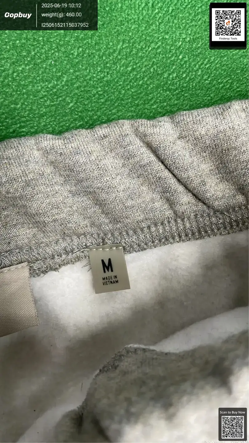 Ningbo Original Factory ESSENTIALS Green X FOG Season 8 Flocking Loose Casual Shorts Pants Trendy