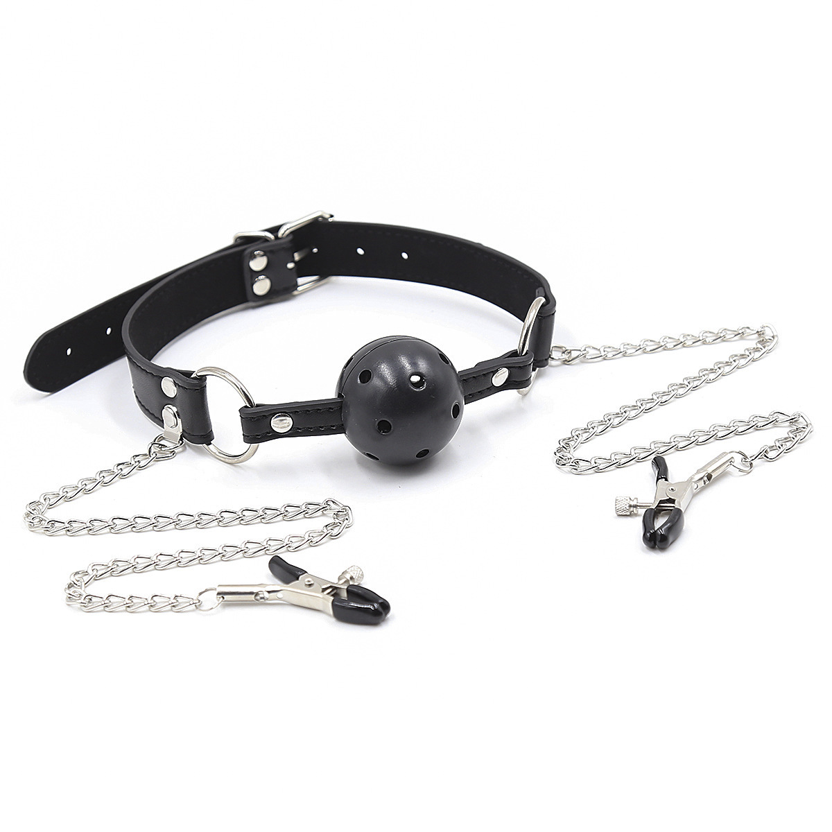 SM mouth ball forced mouth gag alternative mouth gag breast clip Mimi clip abuse nipple master slave to train sex slave sex for fun