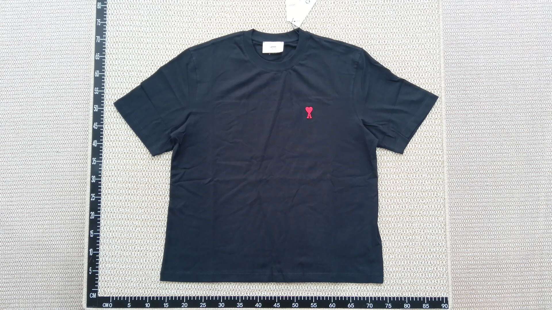 Ami Alexandre Mattiussi T-Shirt Black QC