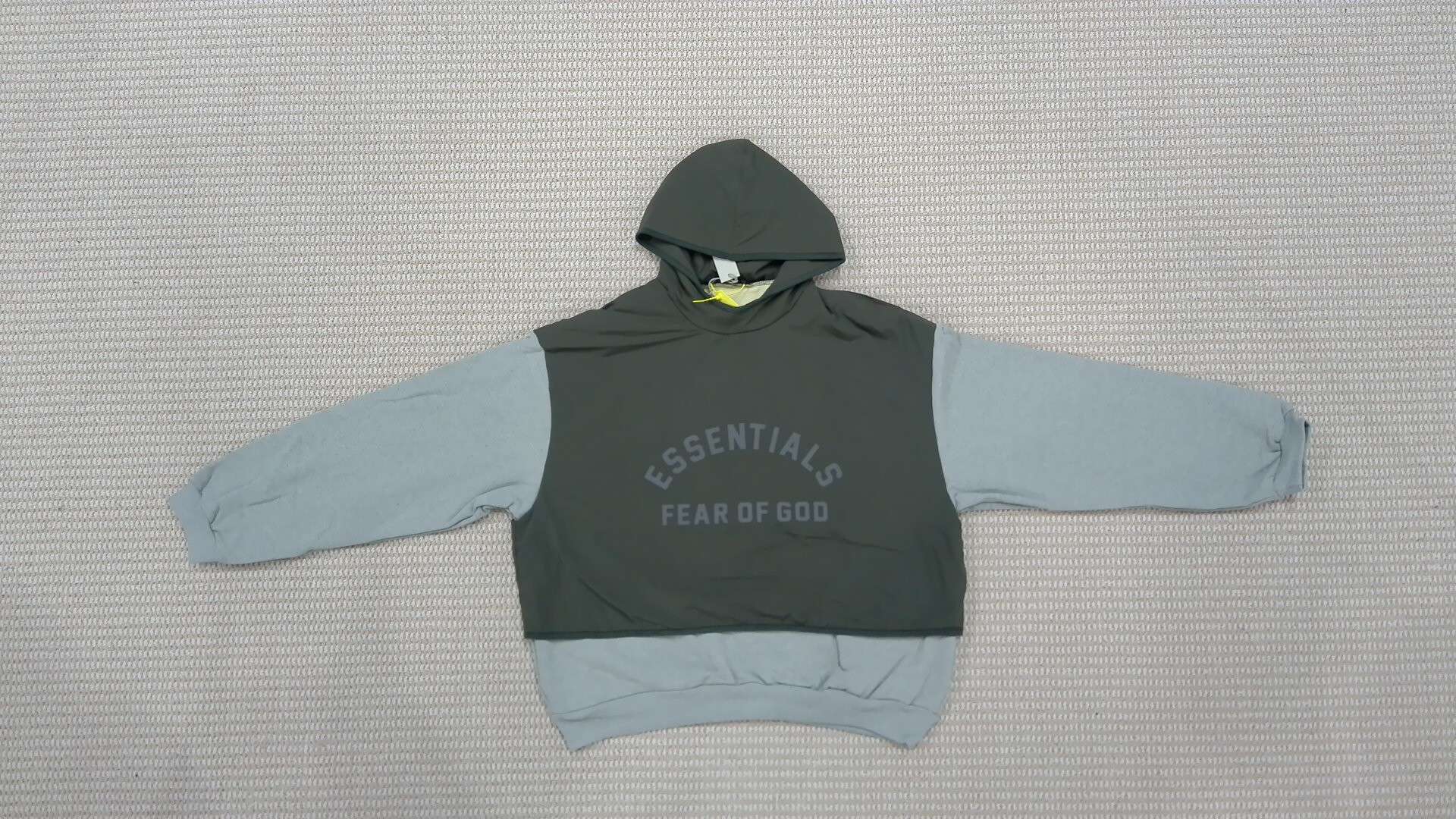 Essentials Fear of God Colorblock Hoodie QC