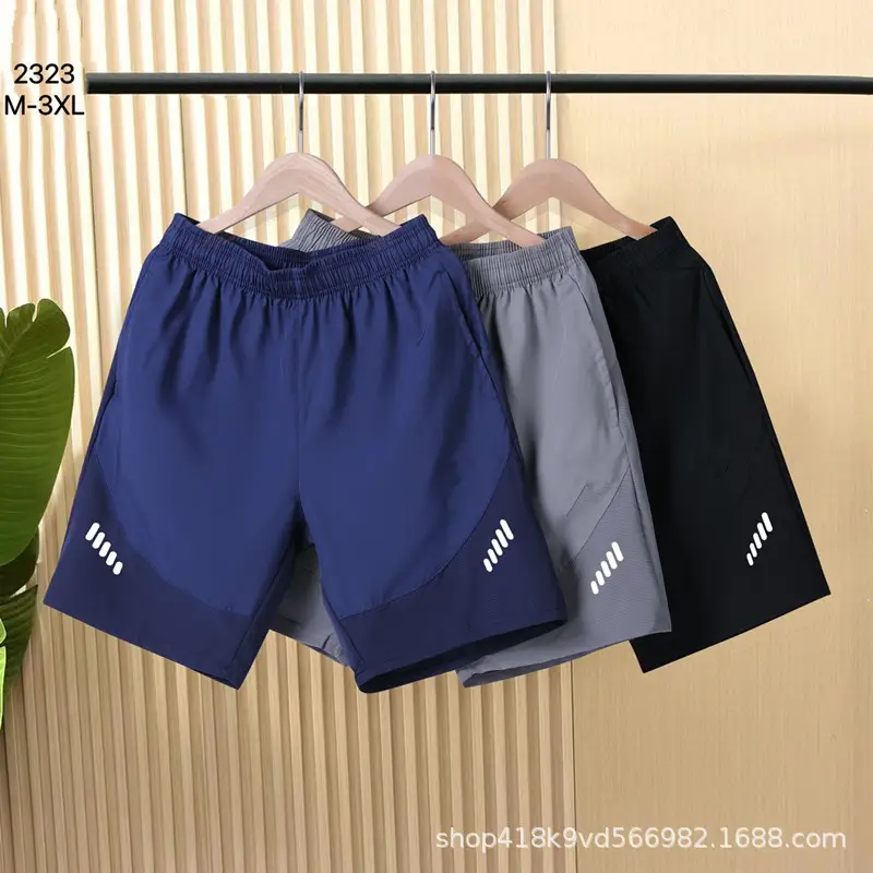 Anai Brand Sports Shorts Men's Summer Loose Casual Breathable Thin Men's Quick-drying Pants Ice Silk Pants