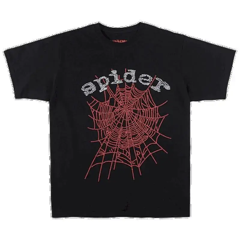 Spider Worldwide Black Spider Web T-Shirt
