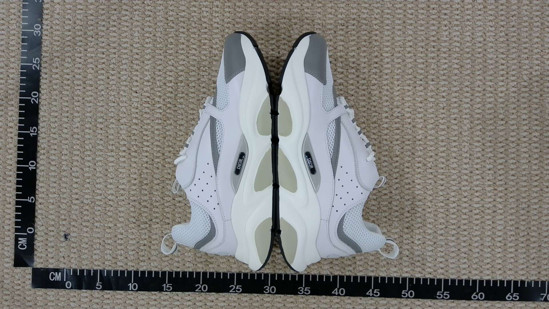 Dior B23 Sneakers White Grey QC