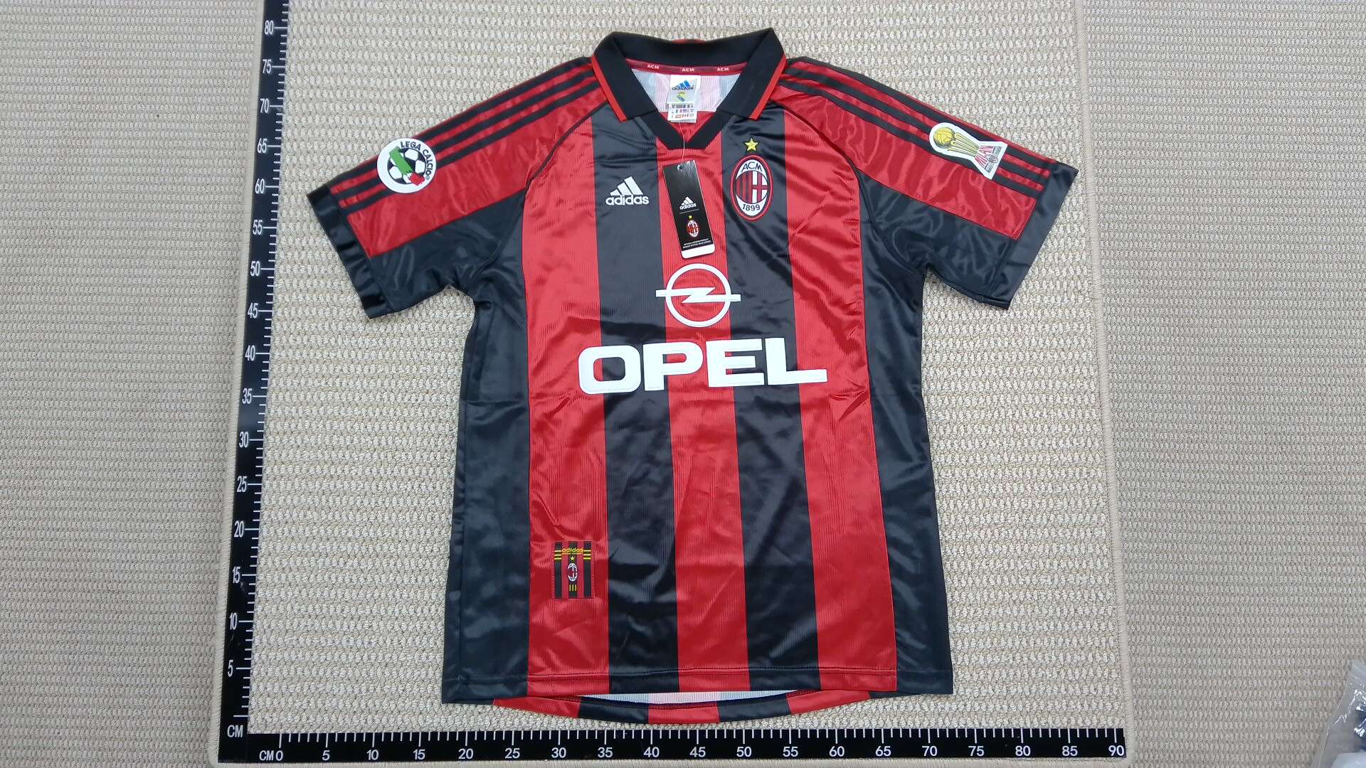 Adidas AC Milan Opel Football Shirt QC