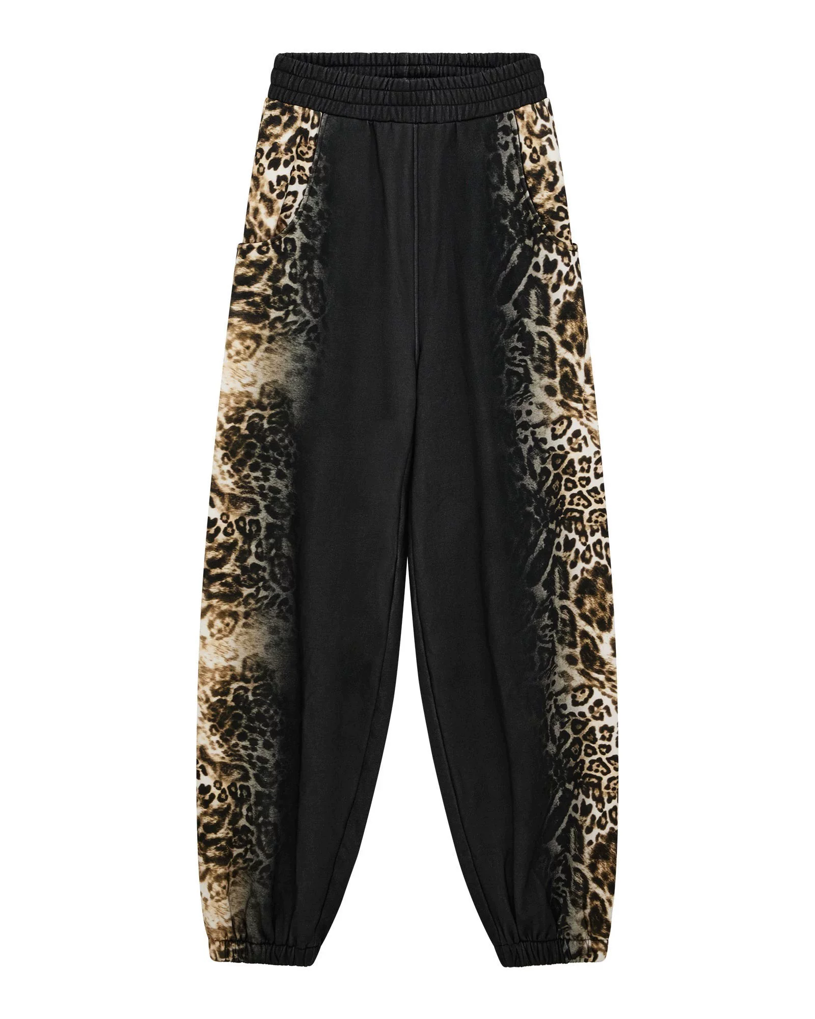 Mowalola Ksubi limited edition leopard print fit version zipper double-layer hoodie sweatshirt unisex