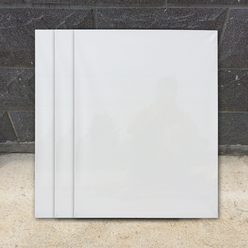 Medium coarse grain linen coated acrylic creative art painting inner frame oil drawing board back nail 80*100 linen canvas frame