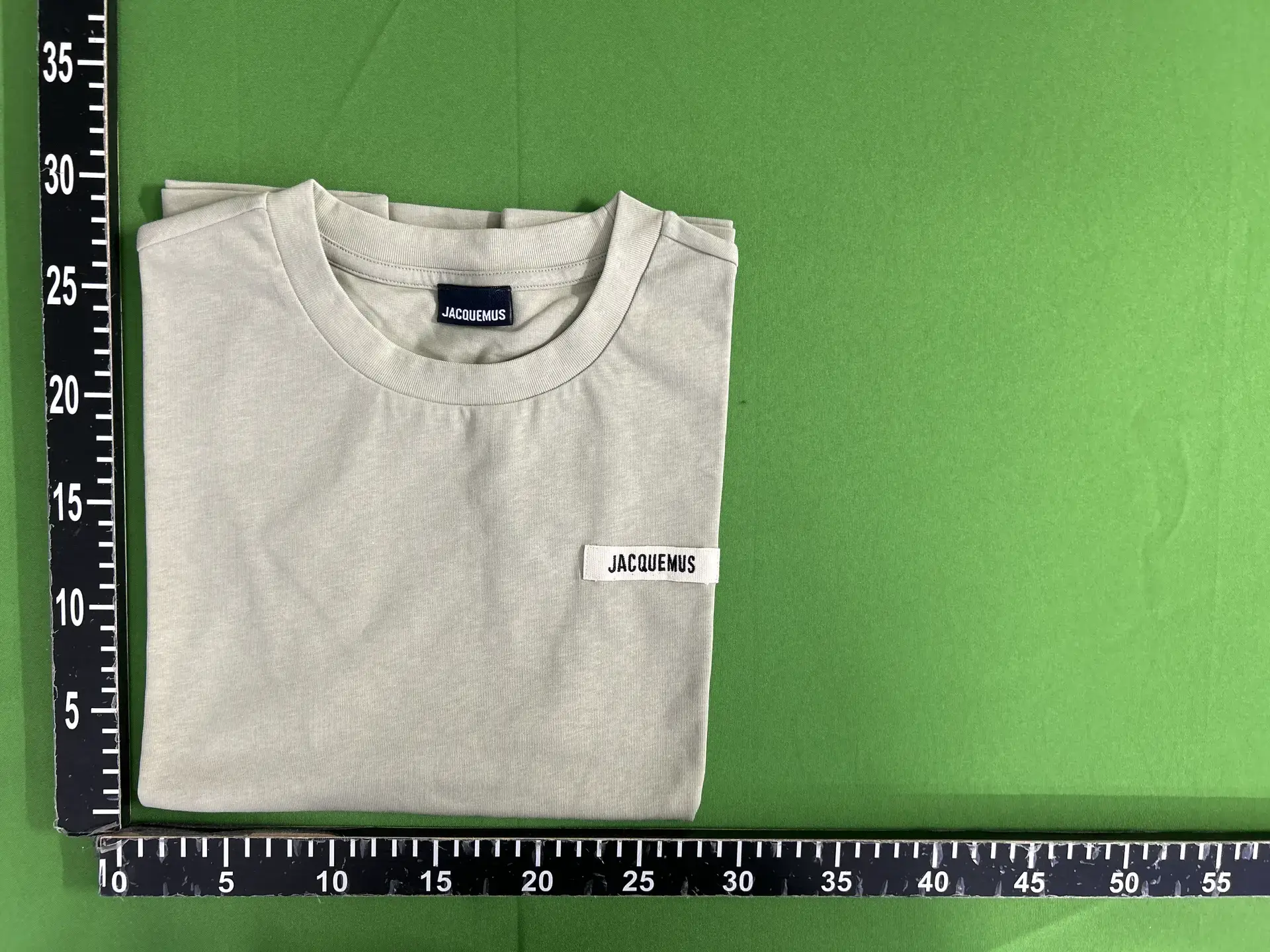 In-Stock 2025 Summer New Casual Round Neck Short-Sleeve T-Shirt Unisex Simple Fashion Jacquemus Top
