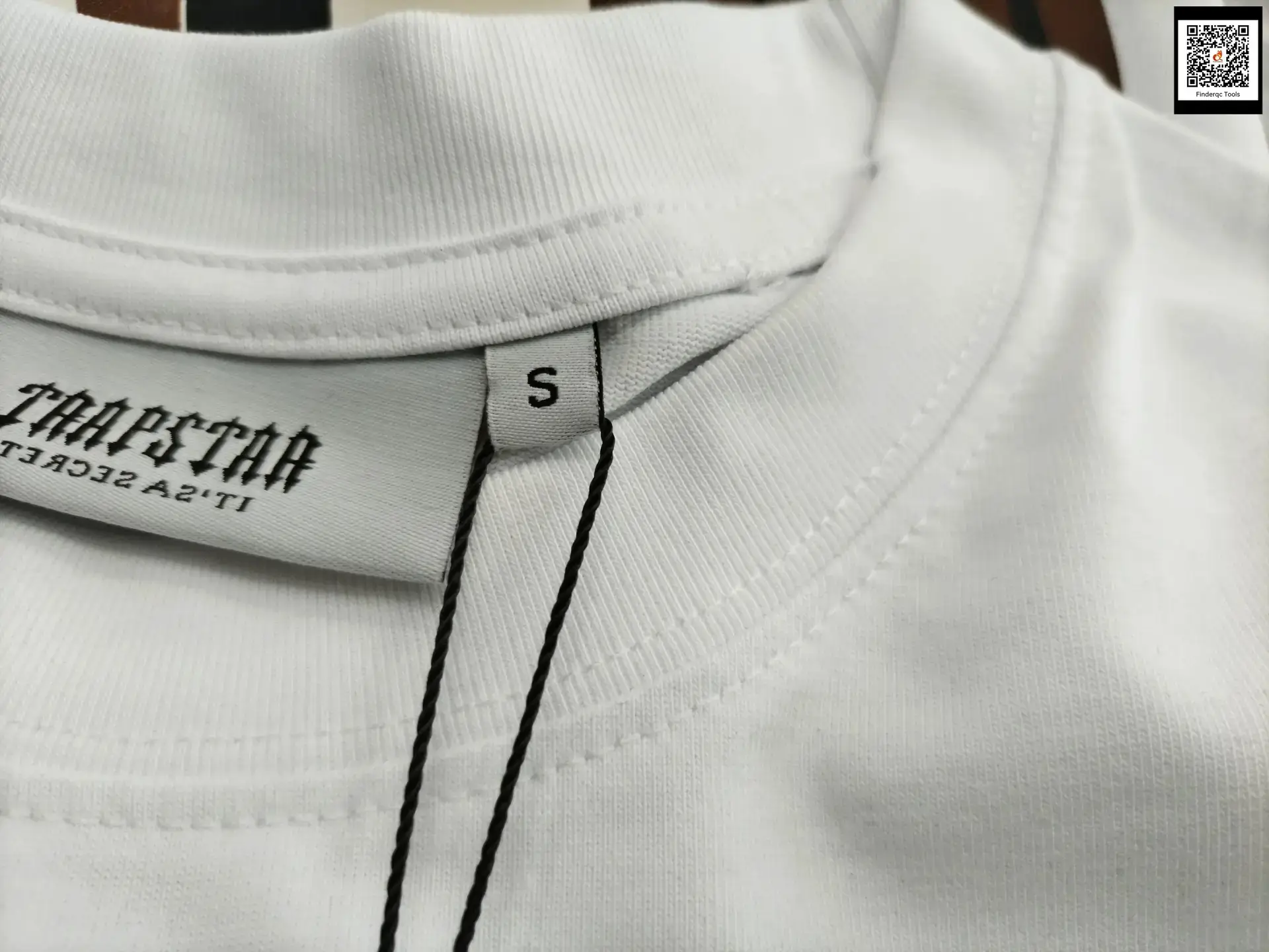 [280g heavy double yarn] Trapstar stitching tiger head embroidery gradient letter short sleeve T-shirt