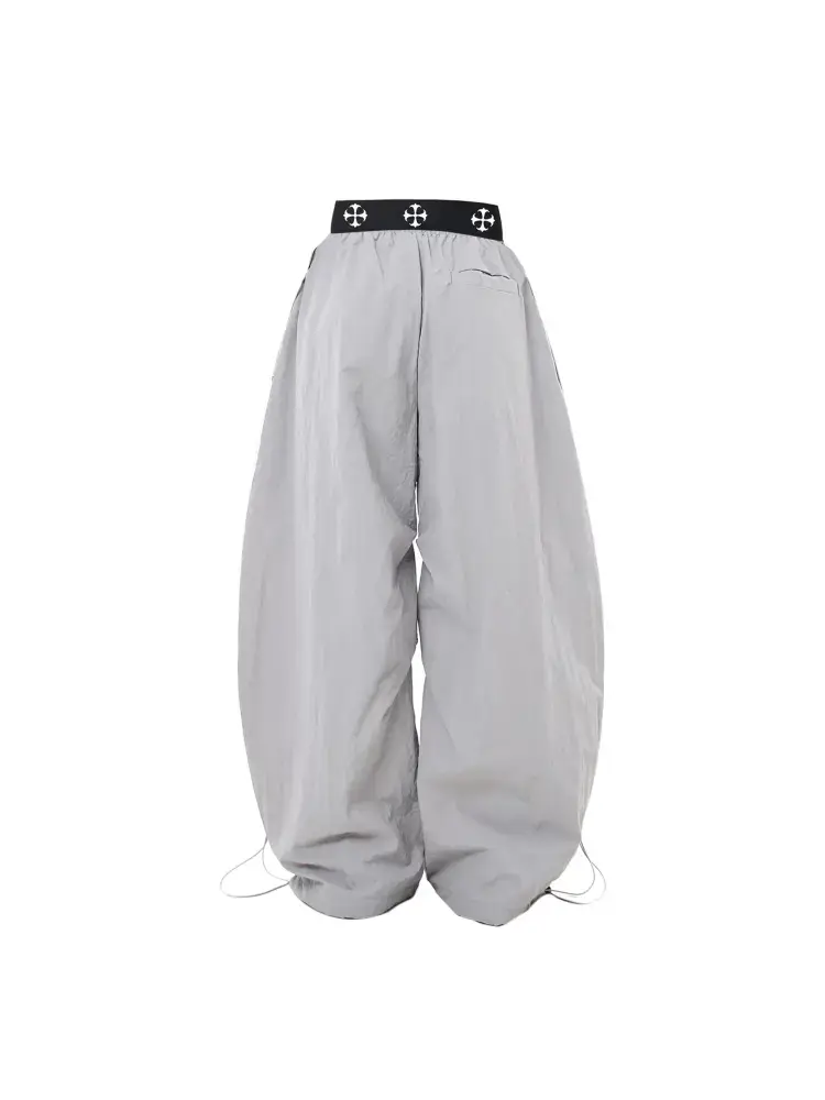 Paiki2025Ss Boxing Paratrooper Pants Cargo Pants Scimitar Pants Design Casual Loose Baggy Versatile Wide Leg Pants