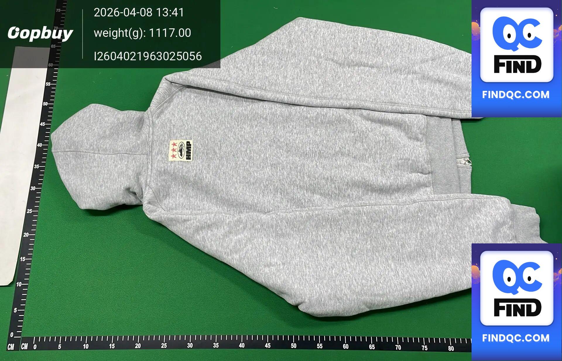 Foreign Trade Cross-border Correct Version corteiz Autumn and Winter New Hooded fleece-lined Sweater Sports Hip Hop Street Fashion QC