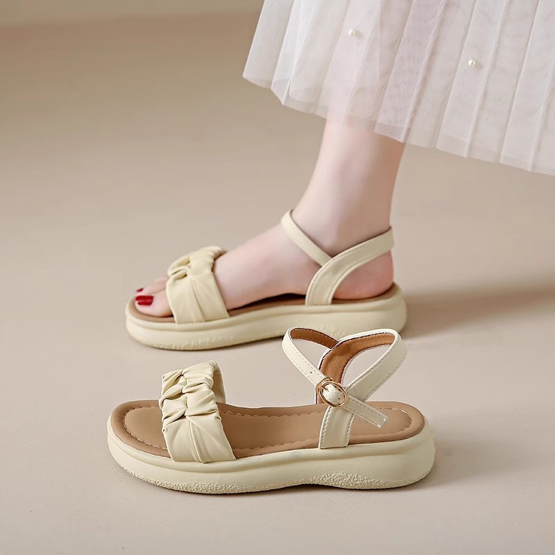 Fairy-Style Sandals with a Stepping-On-Clouds Feel for Women, 2026 New Summer Comfortable Outdoor Slippers, Versatile Fashion Sandals That Go with Skirts