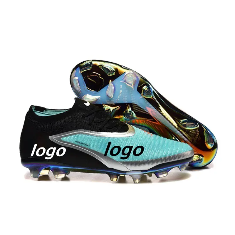 Putian factory wholesale cross-border assassin 16c Luo phantom GX3III moon brake full knitted fish silk fg spikes soccer shoes