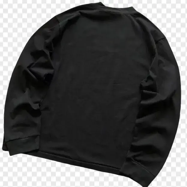 Right Wave Calendar White Orange Chain Wave Black Sweatshirt 33101352