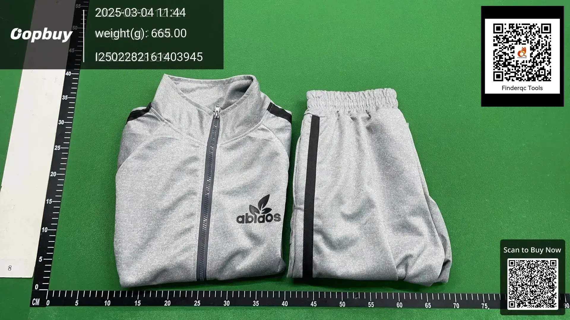 Adidas Men's Grey Tracksuit
