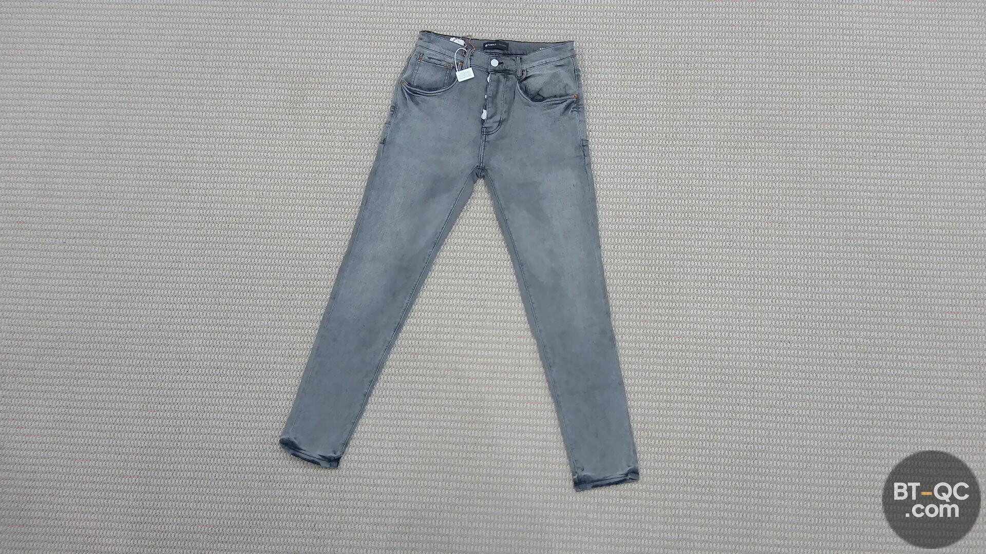 PURPLE BRAND Style No. 202338 Grey Jeans Size 32 QC